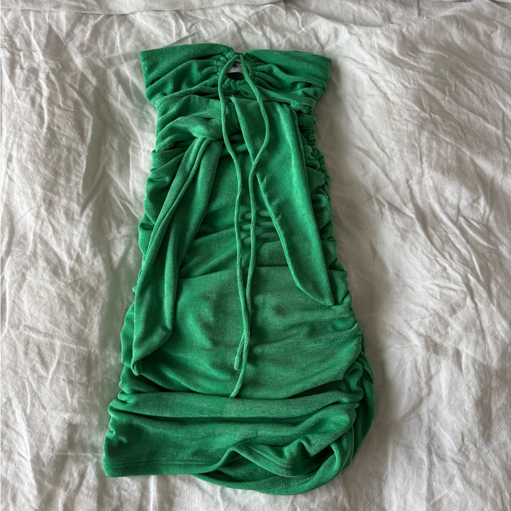 Princess Polly Green Mini Dress